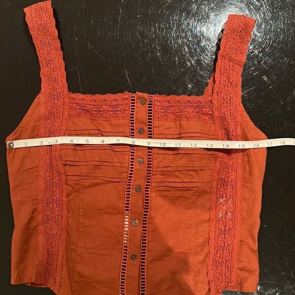 NWT FREE People lace tank top L  - Picture 6 of 10